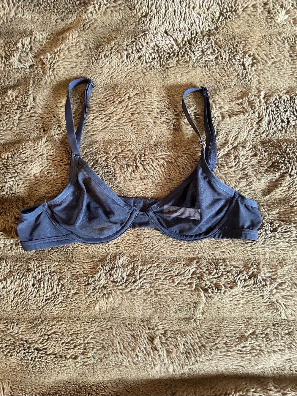 GAP Navy Underwire Support Bra